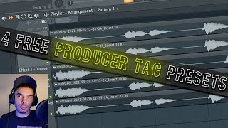 4 Different ways to Make 🔥 PRODUCER TAGS  FL Studio Tutorial [upl. by Huldah648]