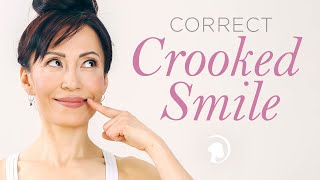 Correct Crooked Smile With One Simple Exercise [upl. by Ula]