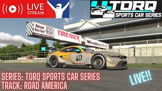 Vertical  iRacing GT3 TORQ Sports Car Series at Road America GT3 iRacing League [upl. by Terris]