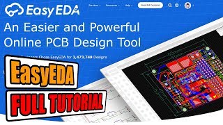 EasyEDA Full TUTORIAL  Create Component  TIPS [upl. by Gruchot]