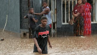 Mozambique hit by flooding in aftermath of Cyclone Kenneth [upl. by Natsirt]