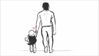 Fathers Day Animation quotFather and Daughterquot [upl. by Enelyahs565]