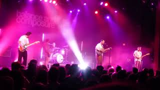 Balance and Composure  Any Means  The Fillmore  Philly PA  10524 [upl. by Aeet]