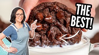 THE BEST Chewy Double Chocolate Chip Cookies [upl. by Pepito]