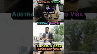 🇦🇺 Best Country To Work  Australia 4 Year Visa  Temporary Skill Shortage Visa 🇦🇺 [upl. by Auqinat]