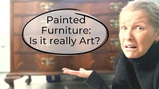 Is Furniture Painting Art Chalk Paint Ragging Technique [upl. by Cigam]