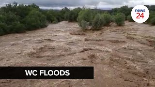 WATCH  Flooding in Oudsthoorn after heavy rain lashes greater Garden Route area [upl. by Ram199]