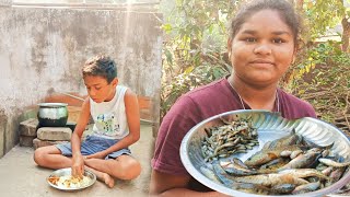 Snakehead Murrel Fish Curry in Village Style  Desi Fish curry  Garai Machhali Recipe [upl. by Anined]