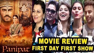 Panipat Movie PUBLIC REVIEW  Arjun Kapoor Kriti Sanon Sanjay Dutt  First Day First Show [upl. by Hapte]