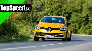 Test Renault Clio IV RS EDC TopSpeedsk [upl. by Shayla]