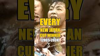 Every New Japan Cup Winner 20052024 njpw njcup [upl. by Notyalk]