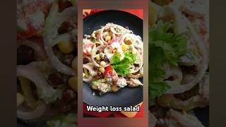 Weight loss high protein salad shorts salad viralshort reels recipe trending ytshorts [upl. by Berkman]