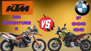 KTM 890 Adventure R VS BMW F 900 GS BIKE comparison video 🏍️🏍️🏍️ [upl. by Allesor]