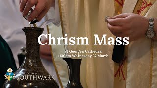 Archdiocese of Southwark Chrism Mass 2024 [upl. by Marquez]