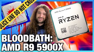 Multikill AMD Ryzen 9 5900X CPU Review amp Benchmarks  Gaming Workstation Overclocking [upl. by Elakram405]