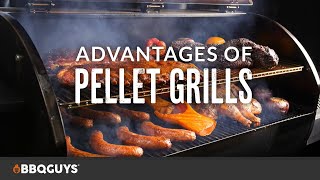 Pellet Grill Benefits  Pellet Grill Buying Guide BBQGuys [upl. by Francisco]