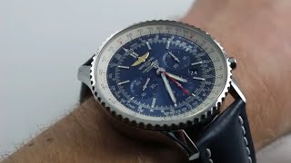 Breitling Navitimer 01 Ref AB0127 Watch Review [upl. by Lorna]