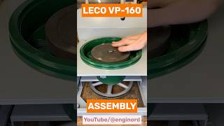 LECO VP160 polisher assembly reel reels leco buehler trending diy quick viralreels best [upl. by Anelac]