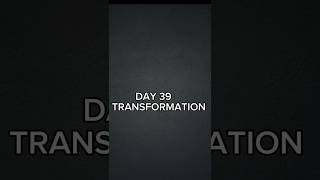 DAY 40 TRANSFORMATION CHALLENGE 🔥😨fitness trending vlog viral shorts [upl. by Aillimat]