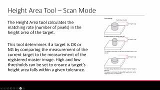 Scan Mode Height Area Tool [upl. by Nirehs]