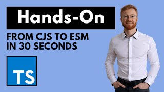 Migrate from CommonJS to ESM in just 30 seconds [upl. by Kam]