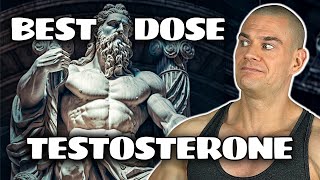 Best Weekly Dose Of TESTOSTERONE Blood Work Is Irrelevant Least SideEffects amp Optimum Results [upl. by Tristram261]