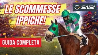 Ippica SNAI  Come scommettere sui cavalli [upl. by Kassab]