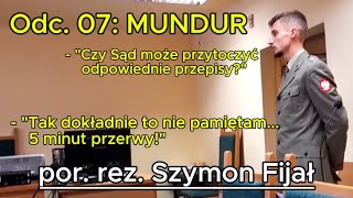 quotPOLSKA WRÓCIquot  ODC 07  PRELUDIUM SPRAWY O MUNDUR  Sędzia quotTak dokładnie to nie pamiętamquot [upl. by Akihc468]