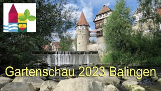 Landesgartenschau 2023 in Balingen [upl. by Ellebasi]