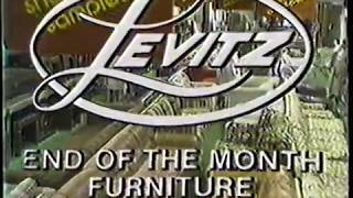 1981 Levitz Furniture quotEnd of the month clearance Salequot TV Commercial [upl. by Annaiuq669]