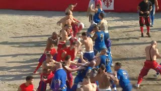 HIGHLIGHTS FINALE CALCIO STORICO 2024 AZZURRIROSSI [upl. by Nived465]