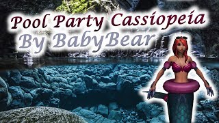 Pool Party Cassiopeia  Skin Spotlight  Custom Skin LOL S7 [upl. by Aisilef57]