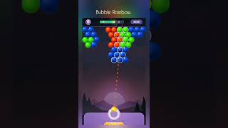 Bubble Rainbow game play vol 6 funny game gaming funnygameplay shorts [upl. by Akcire544]