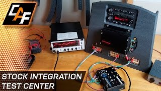 Why you NEED Factory Radio Integration  Building the OEM Test Center  CarAudioFabrication [upl. by Malina666]