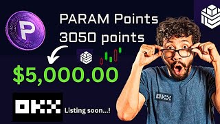 PARAM Airdrop  Turn 0 To 5K With PARAM Lab Airdrop  Param Social Engagement [upl. by Darwen]