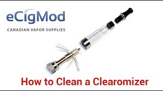 How to Clean a Clearomizer Stardust  CE5 [upl. by Nonnek]