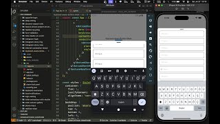 ASMR Programming  React Native Keyboard Aware Bottom Sheet  No Talking [upl. by Teerprug625]