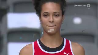 MarieLaurence Jungfleisch  Leichtathletik DM Berlin 03082019 [upl. by Urbain]