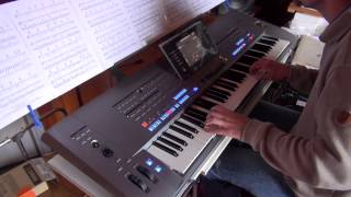 The show must go on Queen Live on Yamaha Tyros 5 [upl. by Astera]