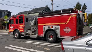 Seattle Fire Police and EMS responding [upl. by Phelips376]