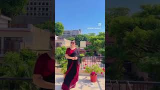 A Saree Day chandigarh shortvideo citybeautiful [upl. by Llednil]