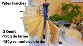 Recette des pâtes fraiches faites maison [upl. by Alber]