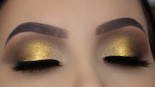 Golden Bridal Eye Makeup Tutorial [upl. by Enylorac]