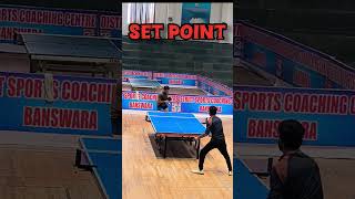 Set point in table tennis finals 🏓 Match point Ping Pong 😮 [upl. by Jeroma]