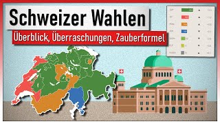 Die Schweiz hat gewählt  Ergebnisse Überraschungen Zauberformel [upl. by Shaya]