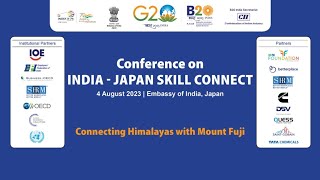 Conference on India  Japan Skills Connect [upl. by Ioyal]