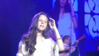 Aneliz Aguilar Hija de Pepe Aguilar canta en el Auditorio Telmex 51812 [upl. by Arreis12]