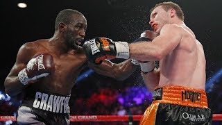 Terence Crawford vs Jeff Horn TKO Highlights [upl. by Zizaludba846]