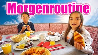 Morgenroutine in den Ferien  Ferienzeit  Aufräumen und Lernen  Clarielle [upl. by Alyal]