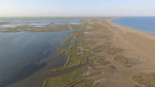 Delta Ebre  Poblenou del Delta Salinas Punta de la Banya Playa del Trabucador [upl. by Sucramat]